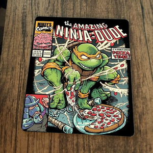 The Amazing Ninja Dude Mouse Pad TMNT‎ Michelangelo
